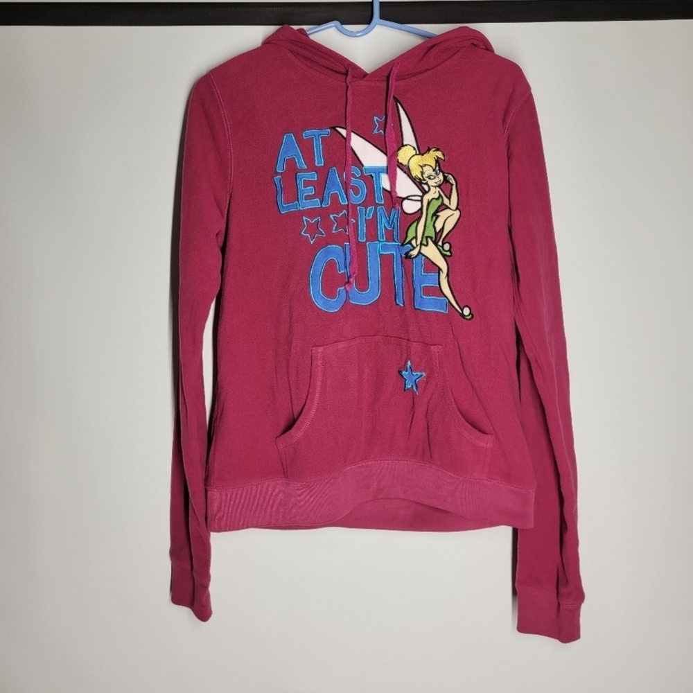 Disney Tinkerbell 'At Least I'm Cute' Pink Hoodie